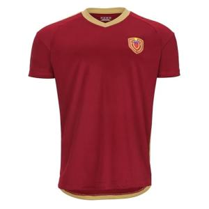 Generic Men's Camisa de la Vino Tinto Venezuela 2024 Soccer Fan Jersey (US, Alpha, Medium, Regular, Regular, Maroon)