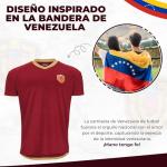 Generic Men's Camisa de la Vino Tinto Venezuela 2024 Soccer Fan Jersey (US, Alpha, Medium, Regular, Regular, Maroon)