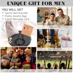 Miss Chipmunk Soccer Bracelet for Boys Cross Beaded Bracelet Gifts for Son Grandson Players Team Fan Friends,Soccer Accessories for Men Boys Christmas Birthday Gifts(Soccer)