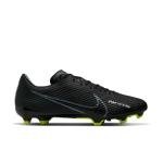 NIKE Men's Mercurial Zoom Vapor 15 Academy Mg Sneaker, Black Dk Smoke Grey Summit White Volt, 12