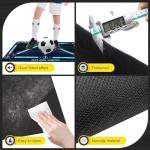 Soccer Training Mat With Technique Video Soccer Training Equipment Includes Football Trainer And Grip Socks Soccer Gifts Improve Coordination Anti-Slip Silent Absorption Mat For Footwork Training