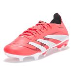adidas Unisex Predator League Firm Multi Ground Sneaker, Lucid Red/White/Black, 11 US Men