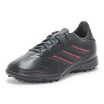adidas Unisex-Kids Copa Pure 3 League Turf Soccer, Black/Carbon/Lucid Red, 4