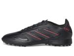 adidas Unisex-Kids Copa Pure 3 League Turf Soccer, Black/Carbon/Lucid Red, 4