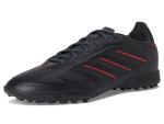 adidas Unisex-Kids Copa Pure 3 League Turf Soccer, Black/Carbon/Lucid Red, 4
