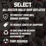 Select Blaze DB V22 Soccer Ball, White/Red/Blue, Size 5