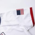 Xuomuen USA Soccer Jersey & Short for Youth Boys Baby Kids Soccer Jersey #10 Uniforms Football for Child,white,Short Sleeve,5-6Y