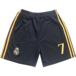 CEKFAX Madrid #7 Special Gold Black Dragon Edition Long Sleeve Football Soccer Kids Jersey Shorts Set Youth Sizes (Black, 30 (12-13 Years Old))