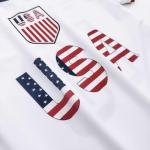 Xuomuen USA Soccer Jersey & Short for Youth Boys Baby Kids Soccer Jersey #10 Uniforms Football for Child,white,Short Sleeve,5-6Y