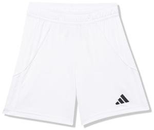 adidas Unisex-Kids Tiro 24 Shorts, White/White, Medium