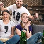 WILLBOND Soccer Hair Ties, 20 Pieces Satin Sport Scrunchies for Girls, Women, Player Team, Christmas (White, Black)