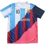 ORGBRAIN Argentina Barcelona Miami #10 New Football Soccer Kids Jersey Shorts Socks Set Youth Sizes (Mix, 30)