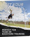 Portable 12' x 6' Soccer Goal for Backyard Fun