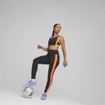 PUMA Mens Future Play Firm, Artificial Ground Soccer Cleats, Blue Glimmer-PUMA Mens White-Ultra Orange, 12.5