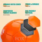 Toddler Soccer Ball Size 2 - Soft Kids Soccer Ball 2 Pack for Ages 1-3 3-5 - Cartoon Sports Toys for Boys Girls - 5.8” Small Ball for Indoor/Outdoor Games for Yard Games