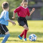 Runleaps Soccer Ball Size 4 for Kids, Ball Toys with Star Pattern Official Size Soccer Balls for Training, Playing, Boys, Girls, Toddlers Age 8-12