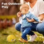 Toddler Soccer Ball Size 2 - Soft Kids Soccer Ball 2 Pack for Ages 1-3 3-5 - Cartoon Sports Toys for Boys Girls - 5.8” Small Ball for Indoor/Outdoor Games for Yard Games