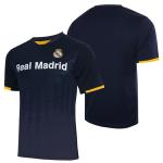 Real Madrid Offically Licensed Jersey - Adult Soccer Game Day Jersey Inspired Shirt | Frequency, Navy, Large