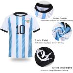 Soccer Jerseys for Kids Boys Girls Youth for Sport Football Training Uniform Soccer Fans Shirt Gift Kit Set