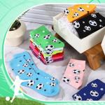 Baderke 48 Pcs Soccer Team Gifts 12 Pcs Make up Bags 12 Novelty Ball Socks 12 Scrunchie Hair Ties 12 Soccer Bracelet Accessories Gifts for Birthday Sport Party Favor