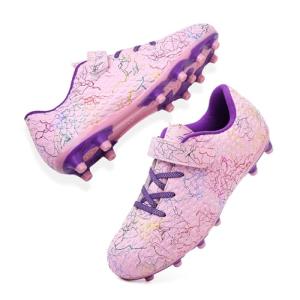 Kids Soccer Cleats Boys Girls Football Cleats Youth Football Shoes Tacos De Futbol para Niños Turf Low-Top Soccer Shoes Baseball Boots Professional Training Equipment