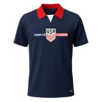 Icon Sports Officially Licensed US Soccer Federation Game Day T-Shirt - Unisex Adult - USSF319GD Navy XL