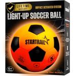 Light Up Soccer Ball, Glow in The Dark Ball NO 5, Soccer Gifts for Boys 8-12, 12-14 Year Old, Kids & Teens Gift Ideas, Sports Toys for Boy & Girl Ages 8 9 10 11 12 13 14 15, Glowing Outdoor Activity