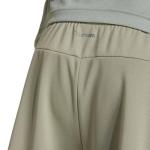 adidas Men's Train Essentials Sea 3-Stripes Shorts, Silver Pebble, Medium/7" Inseam