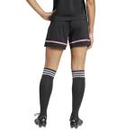 adidas Women's Squadra 25 Soccer Shorts, Black/Black/Easy Pink, Medium