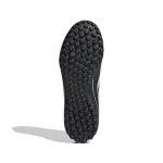 adidas Goletto IX Turf Sneaker, Black/White/Black, 3 US Unisex Little Kid