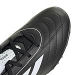 adidas Goletto IX Turf Sneaker, Black/White/Black, 3 US Unisex Little Kid