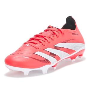 adidas Unisex Predator League Firm Multi Ground Sneaker, Lucid Red/White/Black, 10 US Men
