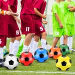 MiniInflat 12 Pcs Soccer Balls Bulk Size 4 Soccer Balls with Pump Operation Christmas Soft Football Outdoor Indoor for Sport Training Practice Game Gift for Adult(Mixed Colors,Classic)