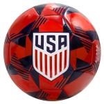 Icon Sports Officially Licensed US Soccer Federation Soccer Ball - USA90BL Red Size 5