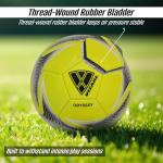 Vizari Odyssey Soccer Ball | Durable and Firm Youth Soccer Ball | Junior Soccer Ball with Premium TPU Casing | Outdoor Soccer Ball for Boys & Girls (Pack of 1, 6 & 12)
