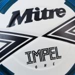 Mitre IMPEL Soccer Ball – Training Soccer Balls for Kids & Youth - Durable 6-Panel Construction - Soft-Touch Foam & Hyperflow Grooves - All-Weather Soccer Practice Equipment for Grass or Astroturf