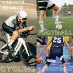 VoizVony 5 Pairs Soccer Grip Socks Men: Non Slip Grippy Socks for Football Basketball Sports