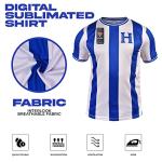 Fury Honduras Soccer Jersey - Honduras Soccer Shirt - Men's/Women's/Unisex Camiseta de Futbol (M)