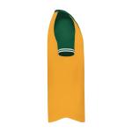 Augusta Sportswear Cutter+ Henley Jersey Gold/Dark Green M