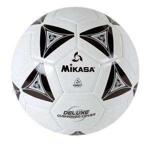 Mikasa Serious Soccer Ball (Black/White, Size 4)