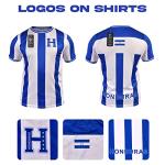 Fury Honduras Soccer Jersey - Honduras Soccer Shirt - Men's/Women's/Unisex Camiseta de Futbol (M)