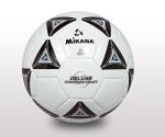 Mikasa Serious Soccer Ball (Black/White, Size 4)