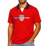 Icon Sports Officially Licensed US Soccer Federation Game Day T-Shirt - Unisex Adult - USSF319GD Red L