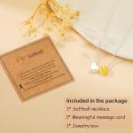 P.BLAKE Soccer Necklace for Teen Girls, Sports Accessories Soccer Heart Pendant Christmas Birthday Jewelry Gifts for Women Girls Ages 8-12 Team Mom Player Coach Stuff