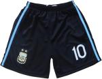 Necm Argentina #10 Leo 2021 Copa-American Home Kids Football Soccer Jersey/Shorts/Socks Kit Gift Set Youth Sizes (White/Blue, 28 (10-11 Years))