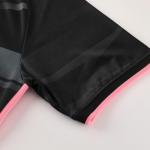 Boys' Soccer Jerseys Kids Shirt Youth Training clothes with Socks Gift Kit Set (black/pink, 12-13years)