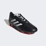 adidas Adult Goletto VIII Firm Ground Core Black/White/Red 7.5