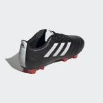 adidas Adult Goletto VIII Firm Ground Core Black/White/Red 7.5
