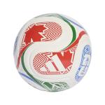 adidas Unisex-Adult World Cup Soccer Ball, White/Vivid Red/Glory Blue/Green, 3