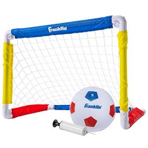 Franklin Sports Kids Soccer Goal with Ball & Pump - 24 X 16